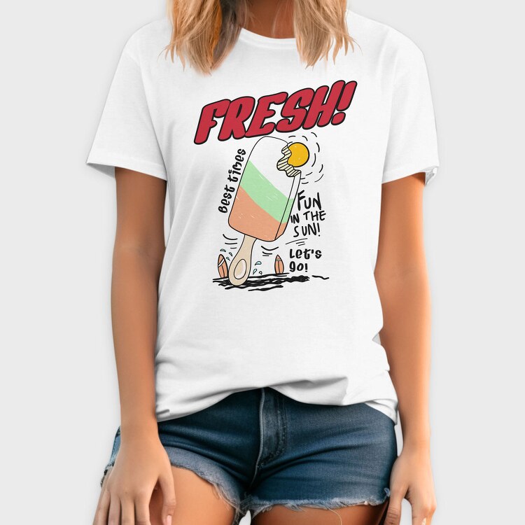 Frozen Fun Popsicle, Tricou Barbati (Unisex)