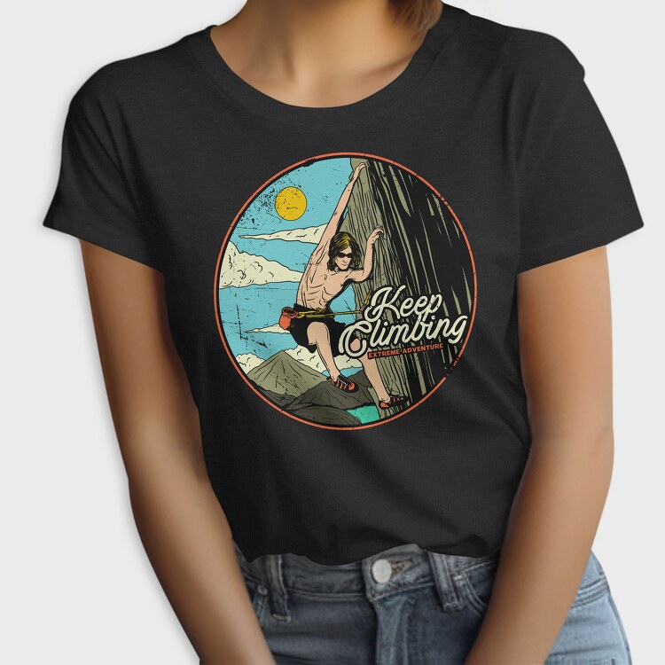 Keep Climbing Adventure, Tricou Femei