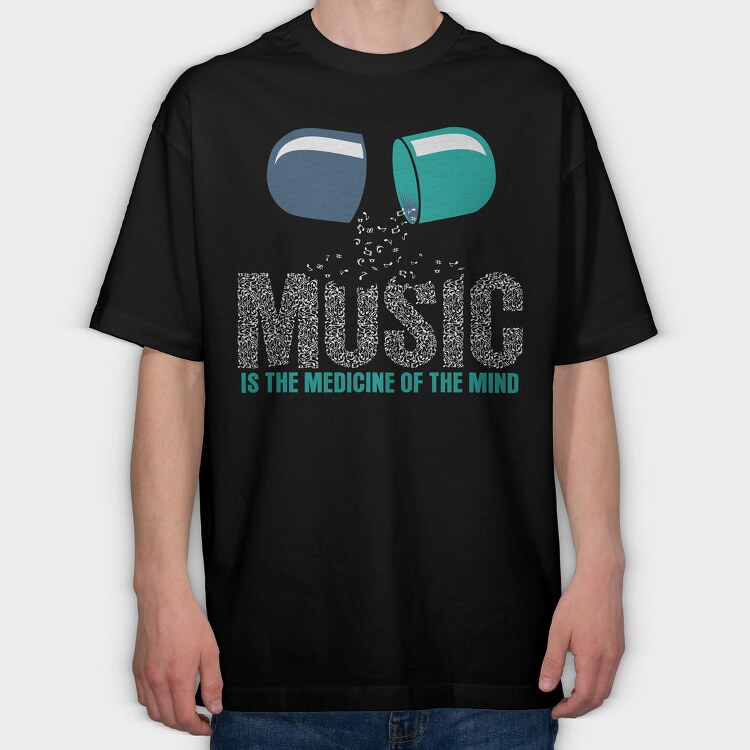 Bucket Of Mind Medicine, Tricou Oversize Barbati (Unisex)