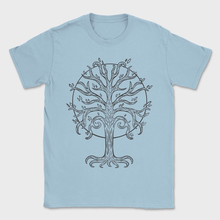 Ancient Magical Tree Nature, Tricou Barbati (Unisex)