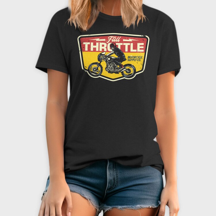 Full Throttle Supply, Tricou Barbati (Unisex)