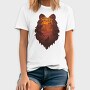 Wolf Howl Sunset, Tricou Barbati (Unisex)