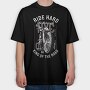 Ride Hard Nyc King, Tricou Oversize Barbati (Unisex)