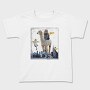 Angel Cats Surreal Collage, Tricou Copii