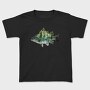Fishing Forest Silhouette, Tricou Copii