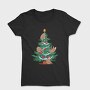 Sloth Christmas Tree, Tricou Femei