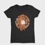 Sloth With Coffee Mug, Tricou Femei