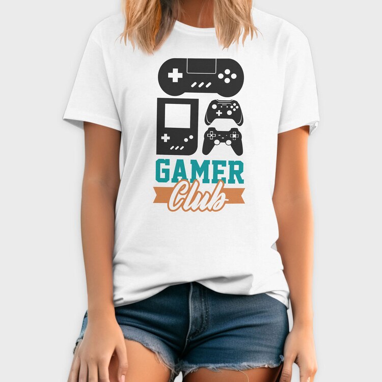 Gamer Club Gamepad, Tricou Barbati (Unisex)