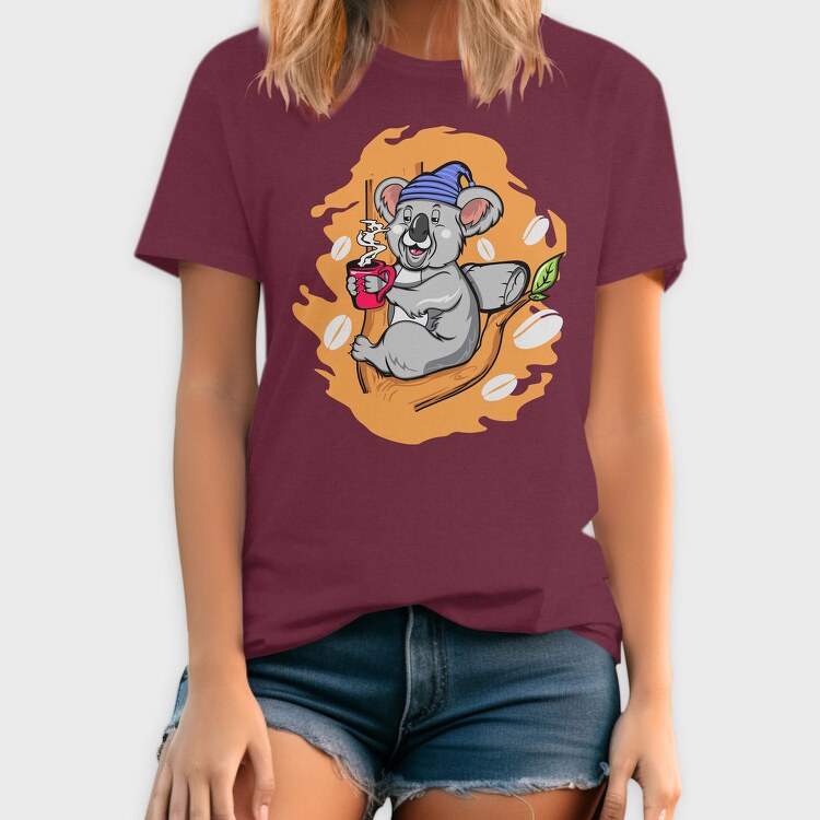 Koala Coffee Break, Tricou Barbati (Unisex)