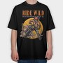 Ride Wild Passion, Tricou Oversize Barbati (Unisex)