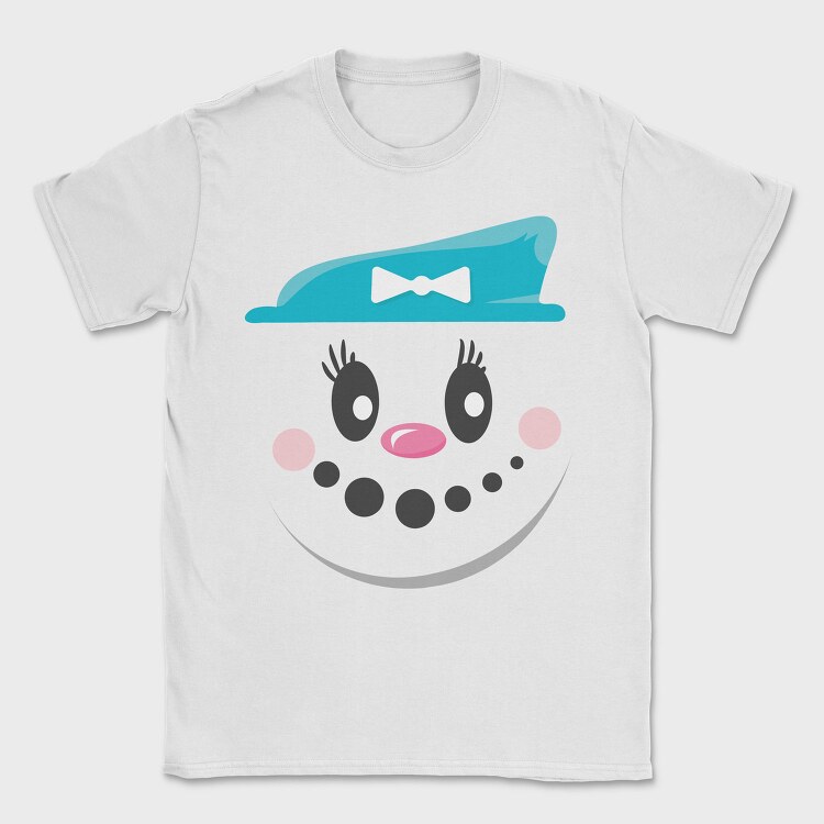 Snow Man Face 3, Tricou Barbati (Unisex)