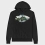 Fog Enshrouded Peaks, Hanorac Oversize Barbati (Unisex)