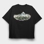 Fog Forest Peak, Tricou Oversize Barbati (Unisex)
