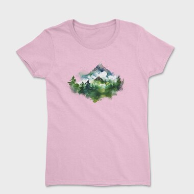 Foggy Forest Peak, Tricou Femei