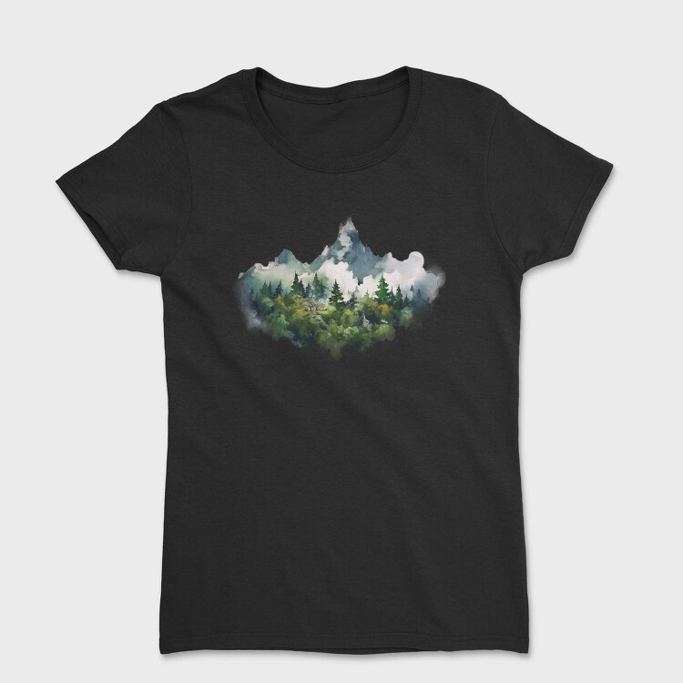 Foggy Mountain Peak, Tricou Femei