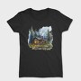 Forest Cabin Night, Tricou Femei