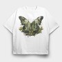 Forest Fantasy Wing, Tricou Oversize Barbati (Unisex)