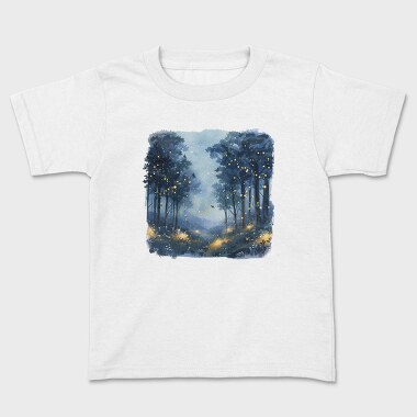 Forest Fireflies Night, Tricou Copii
