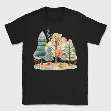 Forest Magic Mist, Tricou Barbati (Unisex)