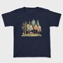 Forest Mushrooms Scape, Tricou Copii