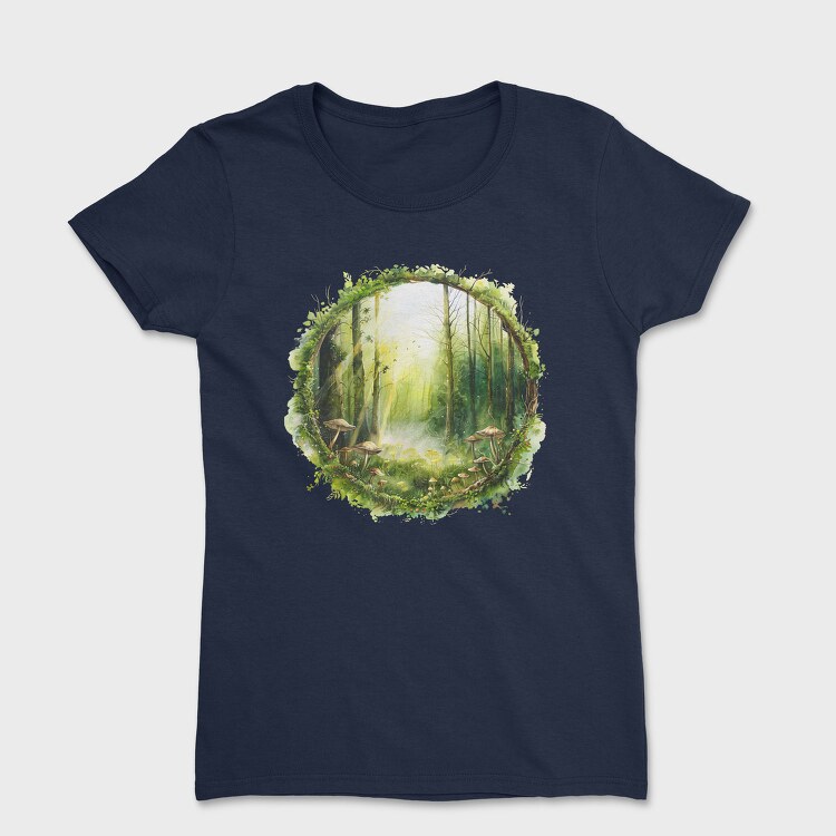 Forest Mystic Circle, Tricou Femei