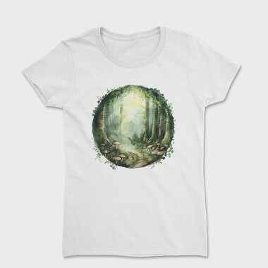 Forest Mystic Mushrooms, Tricou Femei