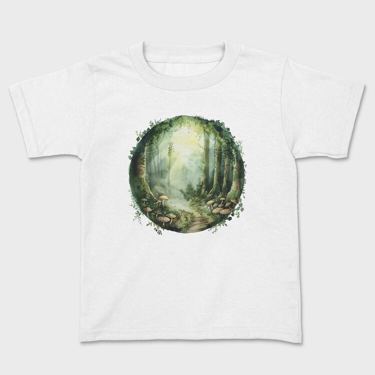 Forest Mystic Mushrooms, Tricou Copii