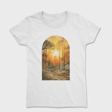 Forest Sunrise Vintage, Tricou Femei
