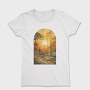 Forest Sunrise Vintage, Tricou Femei