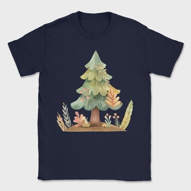Forest Tree Mushrooms, Tricou Barbati (Unisex)