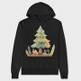 Forest Tree Mushrooms, Hanorac Oversize Barbati (Unisex)