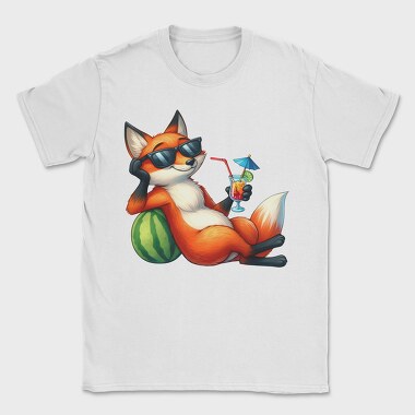 Fox Cocktail Sunglasses, Tricou Barbati (Unisex)