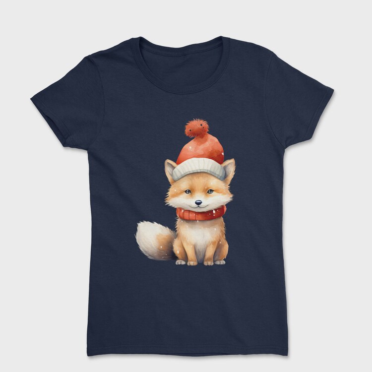 Fox Hat Snowy, Tricou Femei