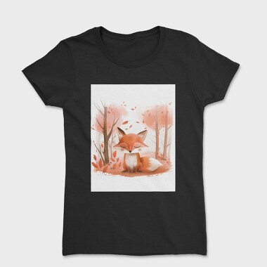 Fox In Forest, Tricou Femei
