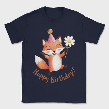 Fox Party Hat, Tricou Barbati (Unisex)
