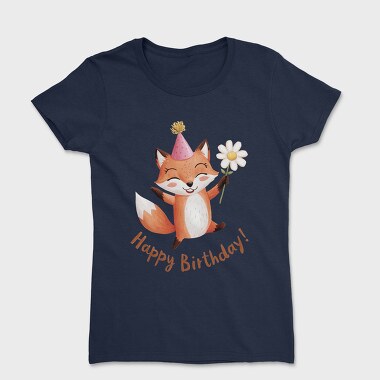 Fox Party Hat, Tricou Femei