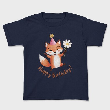 Fox Party Hat, Tricou Copii