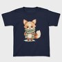 Fox Scarf Christmas, Tricou Copii