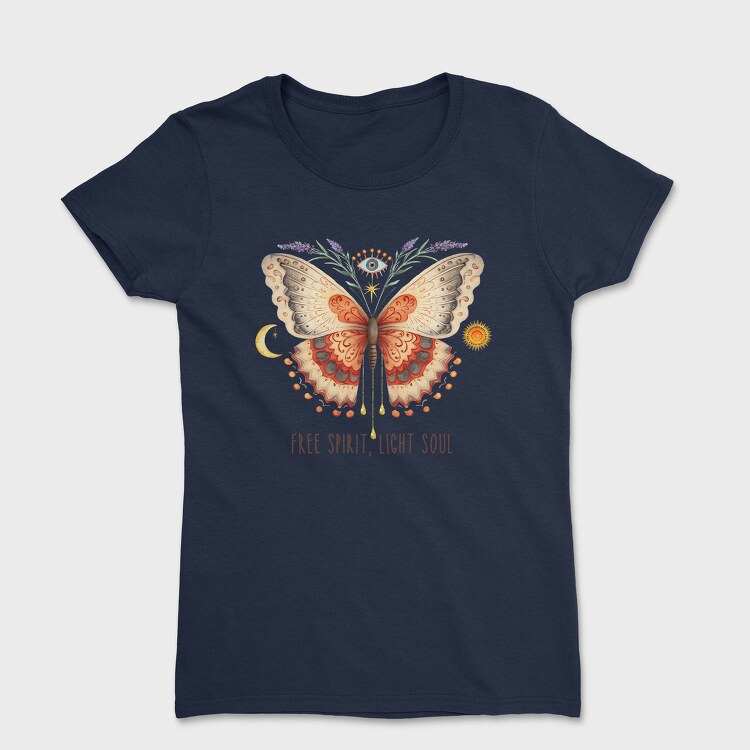 Free Spirit Light Soul, Tricou Femei