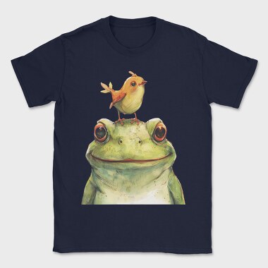 Frog Bird Friendship, Tricou Barbati (Unisex)
