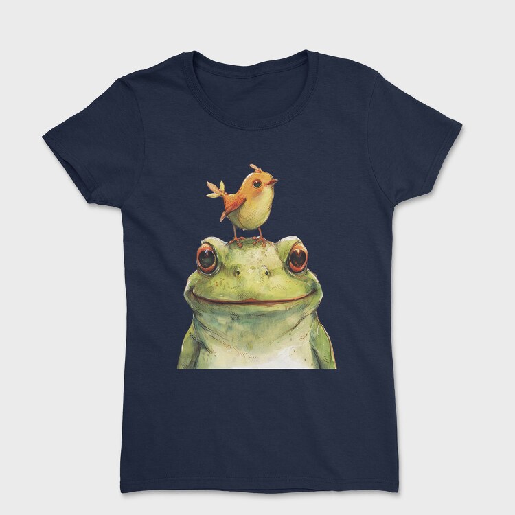Frog Bird Friendship, Tricou Femei