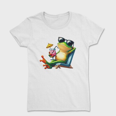 Frog Cocktail Sunglasses, Tricou Femei