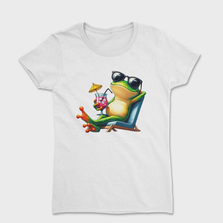 Frog Cocktail Sunglasses, Tricou Femei