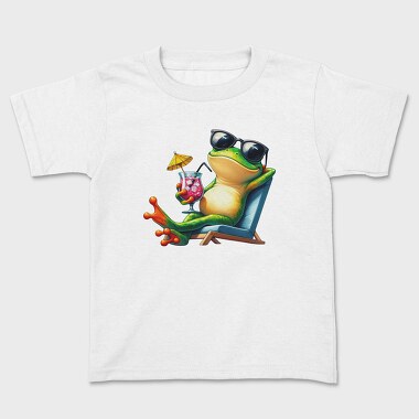 Frog Cocktail Sunglasses, Tricou Copii