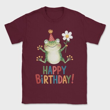 Frog Party Hat, Tricou Barbati (Unisex)