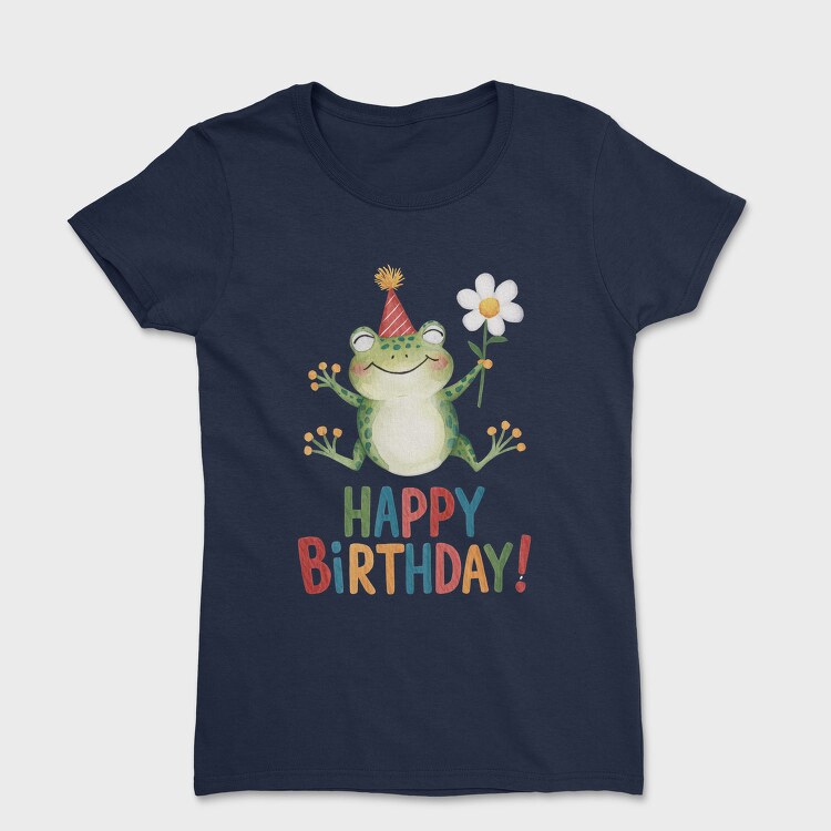 Frog Party Hat, Tricou Femei