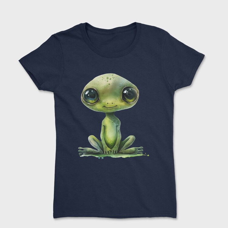 Frog Space Baby, Tricou Femei