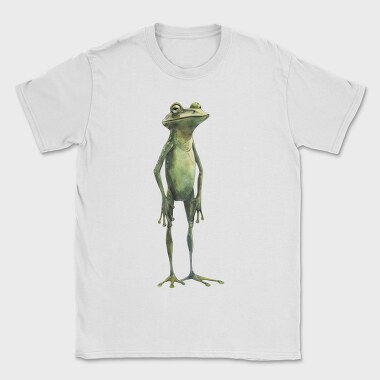 Frog Standing Wise, Tricou Barbati (Unisex)