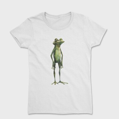 Frog Standing Wise, Tricou Femei