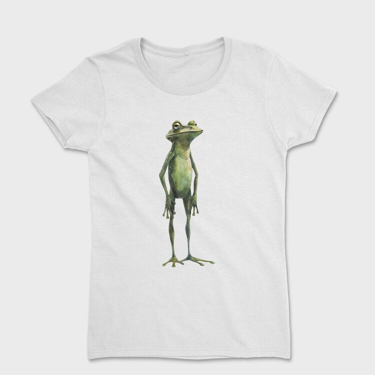 Frog Standing Wise, Tricou Femei